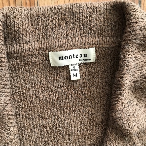 Long Knit Sweater Coat / Duster - Picture 3 of 6